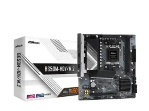 Placa Me Asrock B650m-Hdv/M.2, Amd B650, Matx, Ddr5 - 90-Mxbla*